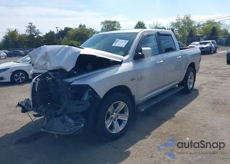 2013 Ram 1500 Sport z USA, uszkodzony, nr VIN 1C6RR7MTXDS710986